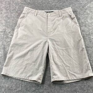 Travis Mathew Shorts Adult Mens Sz 30 Gray Performance Lightweight Golf Chino